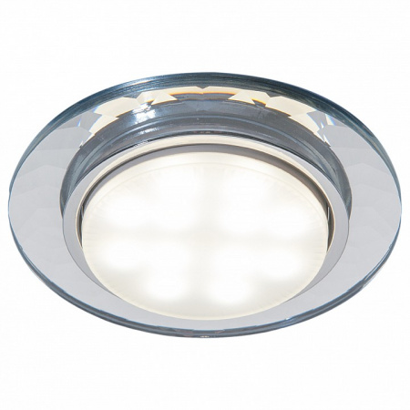 Встраиваемый точечный светильник 1061 GX53 CL прозрачный Elektrostandard Alpes a033997