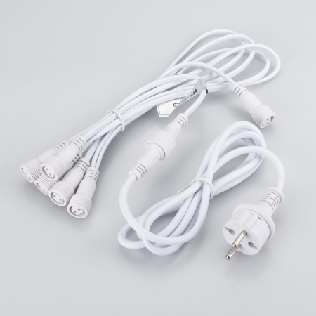 Arlight Шина питания ARD-CLASSIC-ICEFALL-2.5M White (230V) (Ardecoled, Закрытый)