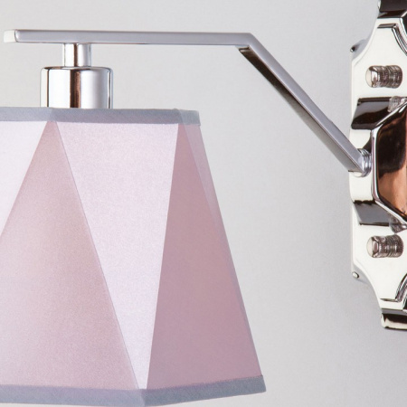 Бра с абажуром 60076/1 хром Eurosvet Corner