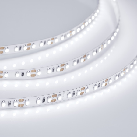 Arlight Светодиодная лента RT 2-5000 12V White6000 2x (3528, 600 LED, LUX) (9.6 Вт/м, IP20)