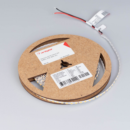 Arlight Лента UL-A140-3.5mm 24V Warm3000 (6 W/m, IP20, 2835, 5m) (узкая)