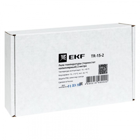 EKF Реле температуры (термостат капиллярный) 2 метра TR-15-2