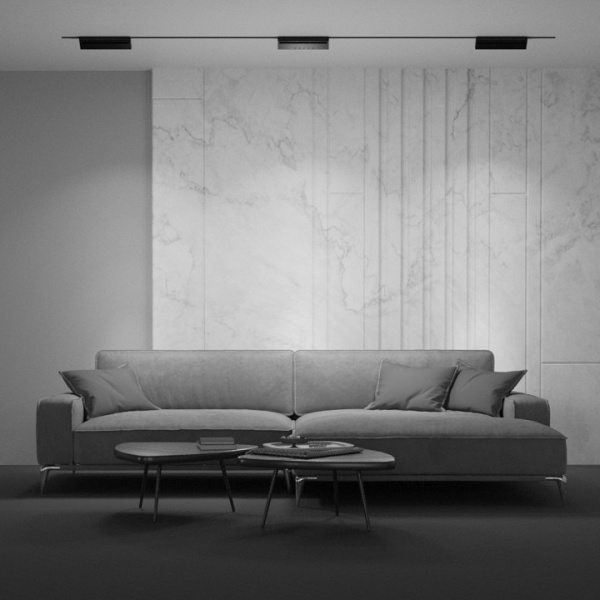 Трековый светильник Magnetic track system Gravity TR075-2-20W3K-B Maytoni Basis Rot