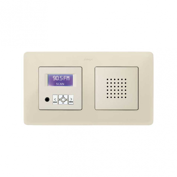 Simon 82 Detail Слоновая кость Рамка 2-ая