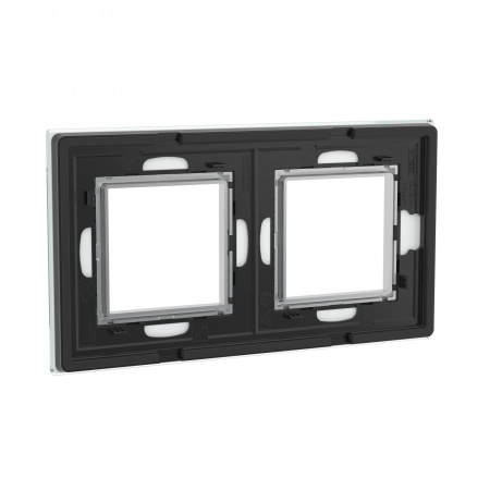 DKC Avanti Светло-Серый Стекло Рамка 4 модуля