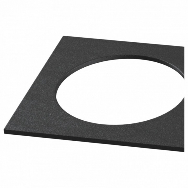 Рамка декоративная для встраиваемого светильника Kappell черный DLA040-04B Maytoni Accessories for downlight