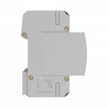 DKC УЗИП, тип 2, 2 полюса, Imax 40kA, со сменным модулем, Un 440V