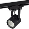 Donel Светильник трековый, GU10, D60хH80мм, IP20, черный, без лампы, DN01001R1B 1Track