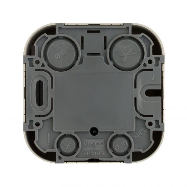 Legrand Quteo Бежевый Розетка TV