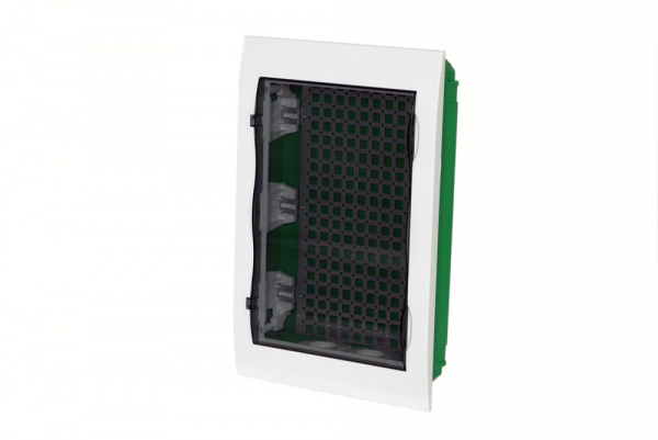 SE City9 Box IT корпус встраиваемый с проз дв. 3ряд/36мод 2 розетки