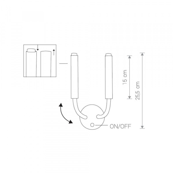 Бра Nowodvorski Stalactite 8354