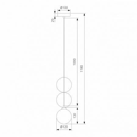 ПОДВЕСНОЙ СВЕТИЛЬНИК С ФЕТРОВЫМ ПЛАФОНОМ 40073/1 серый Eurosvet Olaf