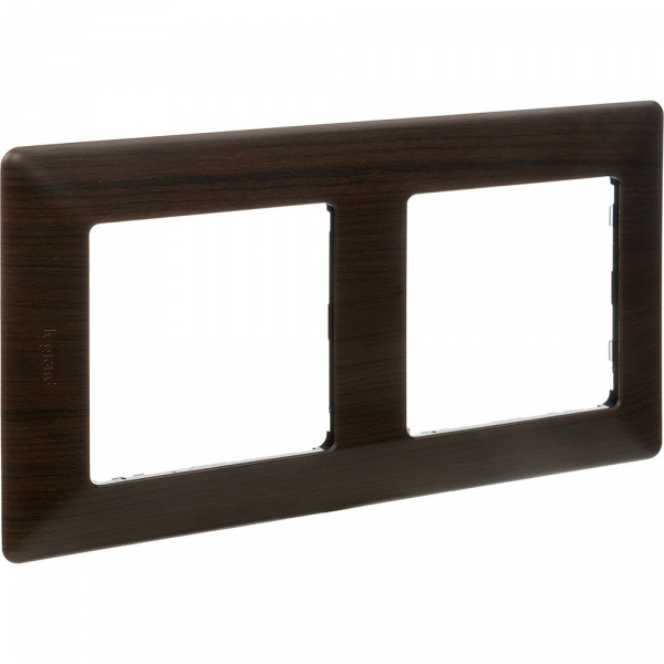 Legrand Valena LIFE Темное дерево Рамка 2-ая