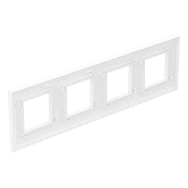 DKC Avanti Белое облако Рамка 8 модулей