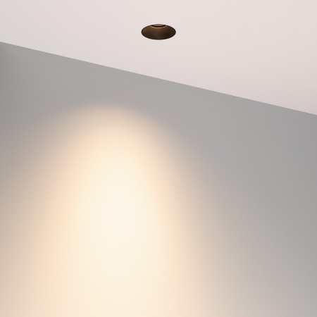 Arlight Светильник MS-RIALTO-TRIMLESS-R40-9W Warm3000 (BK, 36deg, 230V) (IP20 Металл, 5 лет)