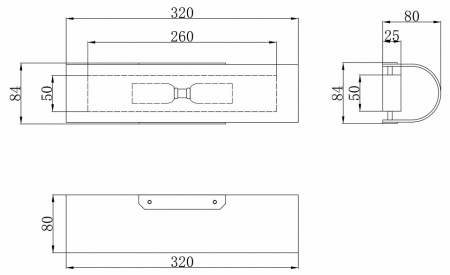 Настенный светильник (бра) P011WL-02C Maytoni Gioia