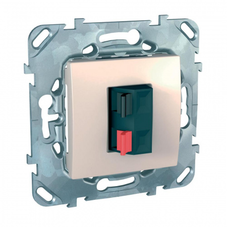 Schneider Electric Unica Бежевый АудиоРозетка