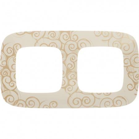 Legrand Valena ALLURE Нарцисс золото Рамка 2-ая