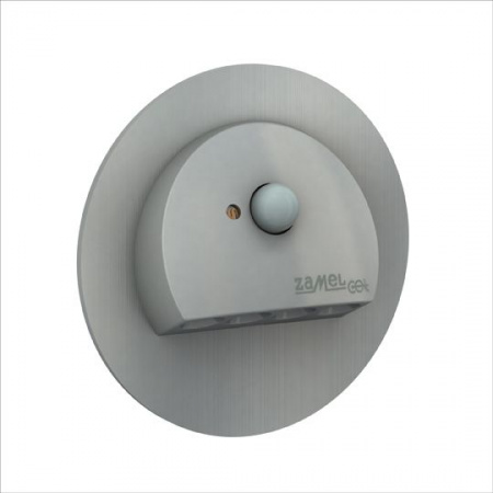 Zamel Светильник RUBI Алюминий/Тепл.бел. в монт.коробку, 14V DC с датчиком движения