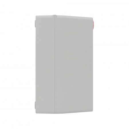 DKC Щиток настенный, ral 7035, без крышки, 2мод.