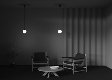 Подвесной светильник Pendant P039PL-5W3K-10-B Maytoni Luna