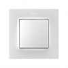 Simon S82 Concept Матовый белый, Клавиша для выключателя