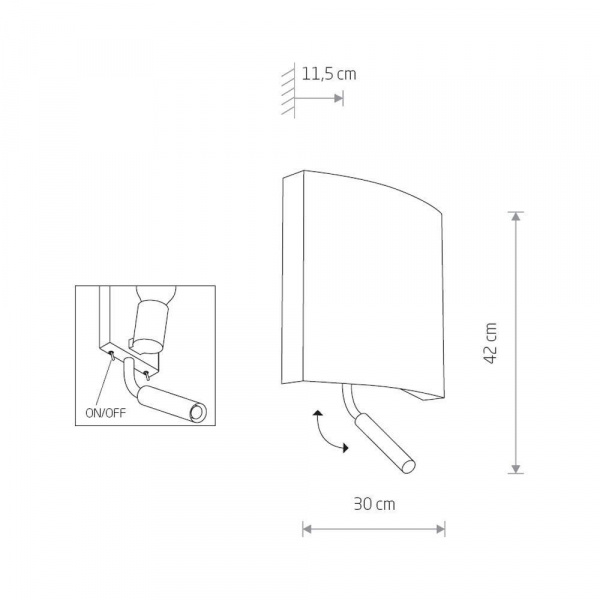 Настенный светильник Nowodvorski Borde II 7987