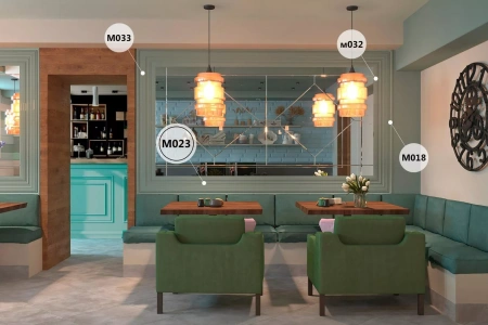 Молдинг MX023, 48х10, 2000мм, Экополимер/26