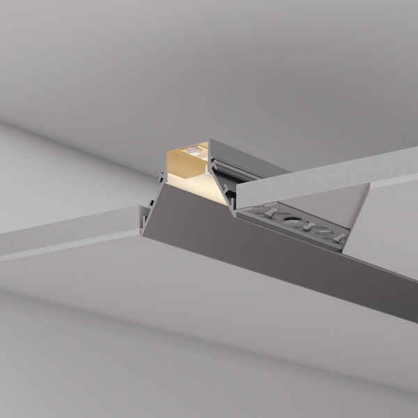 Arlight Профиль COMFORT21-V-FANTOM-2000 ANOD (Алюминий)