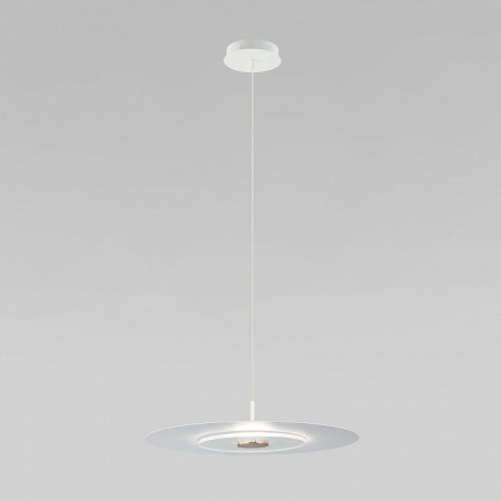 Подвесной светодиодный светильник в стиле лофт 40031/1 LED / белый Eurosvet Kontur