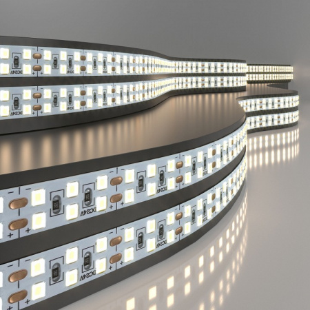 Лента светодиодная 240LED 18W IP20 двухрядная 4200К дневной белый 2835 24V 240Led 18W IP20 Elektrostandard 2835 24V 240Led 18W a061090