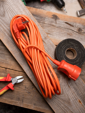 EKF PROxima Удлинитель "Зевс 2.0" 10м c заземлением ПВС 3*1 16А/3,5кВт