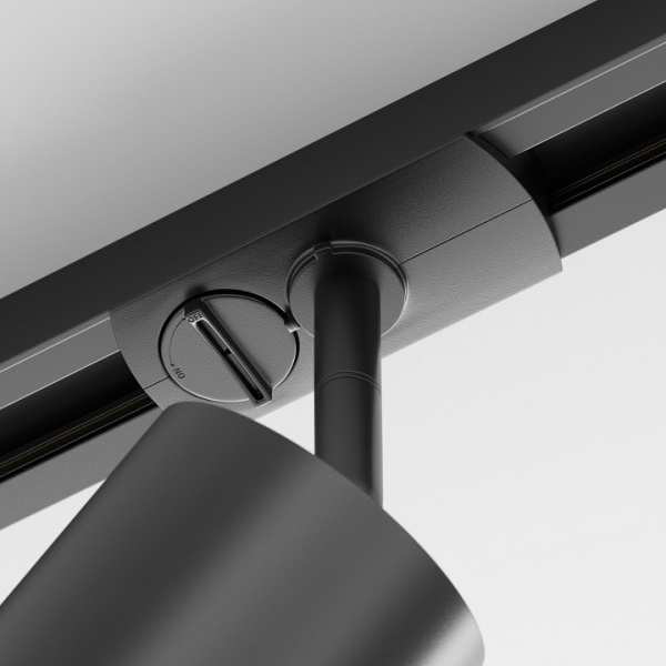 Трековый светильник Single phase track system UNITY TR085-1-5W4K-B Maytoni Orlo