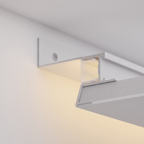 Arlight Профиль СEIL-S18-SHADOW-SIDE-3000 WHITE (Алюминий)