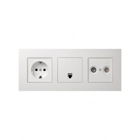 Simon 27 Scudo Белая Рамка 3-ая