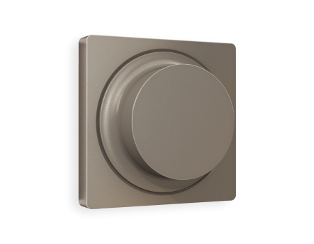 Лицевая панель ALFA (Темная бронза матовый) для диммера QUANT AP6355