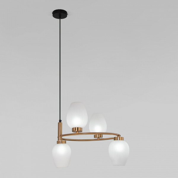 Подвесной светильник 30183/4 латунь Eurosvet Alva