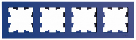 SE AtlasDesign Аквамарин Рамка 4-ая, универсальная