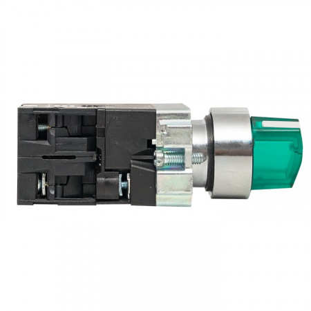 Переключатель BD33 3P c зеленой подсветкой 230В NO EKF PROxima