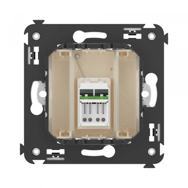 DKC Avanti Ванильная дымка Компьютерная розетка RJ-45 один  категория  6А