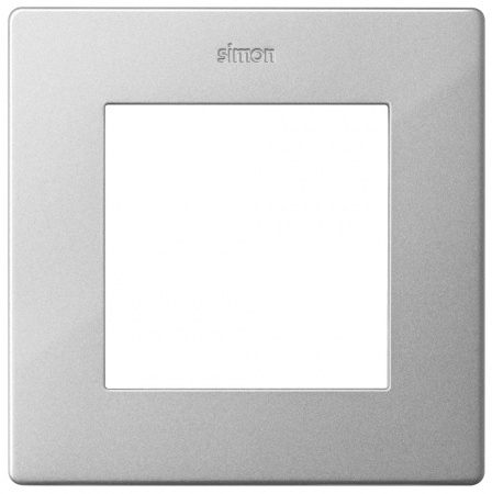 Simon 24 Алюминий Рамка 1-ая