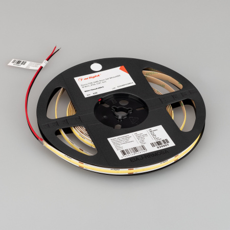 Arlight Лента COB-X480-8mm 24V White6000 (8 W/m, IP20, CSP, 5m) (-)