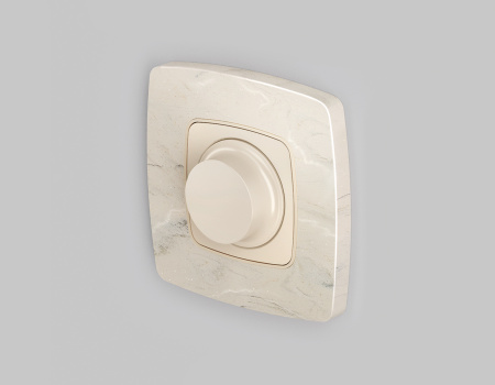 Лицевая панель OMEGA (Бежевый матовый) для светорегулятора универсального QUANT OP3255