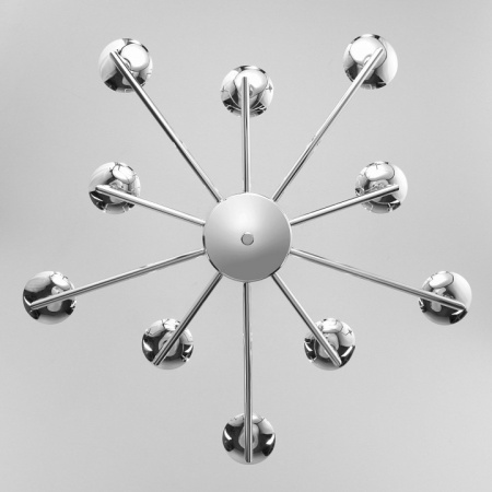 Подвесная люстра в классическом стиле 60150/10 хром Eurosvet Cariso