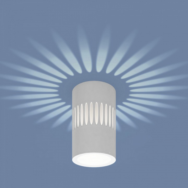 Накладной светодиодный светильник с подсветкой белый DLS026 Elektrostandard DLS025 & DLS026 a047685 Накладной светодиодный светильник с подсветкой белый DLS026 Elektrostandard DLS025 & DLS026 a047685