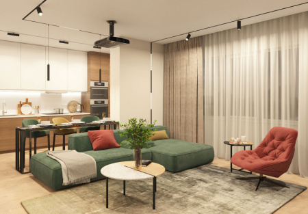 DK8008-BK Подвесной светильник SMART SPOT 9W DIM 2700K-6000K черный