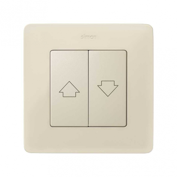 Simon 82 Слоновая кость Клавиша жалюзийная 2-ая