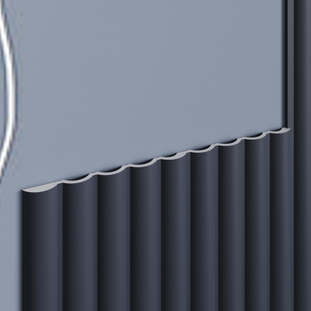 Молдинг финишный MF006, 35х12, 2800мм, Экополимер/46