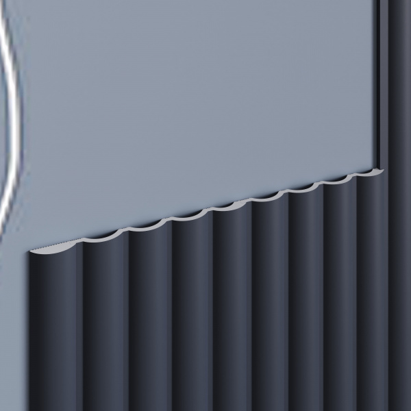 Молдинг финишный MF006, 35х12, 2800мм, Экополимер/46