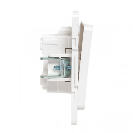 EKF PROxima Стокгольм Белый Выключатель проходной 1-кл, 10А, винт.клеммы